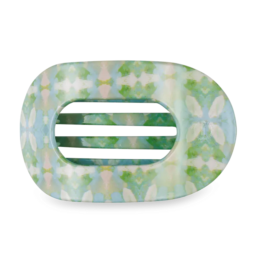 TELETIES | Large Flat Round Hair Clip {Elephant Falls}