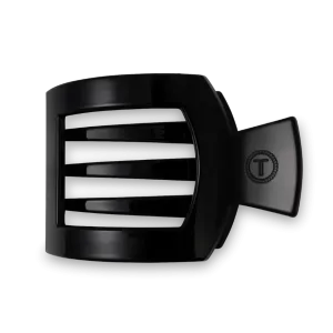 Teleties | Large Flat Square Clip {Jet Black}