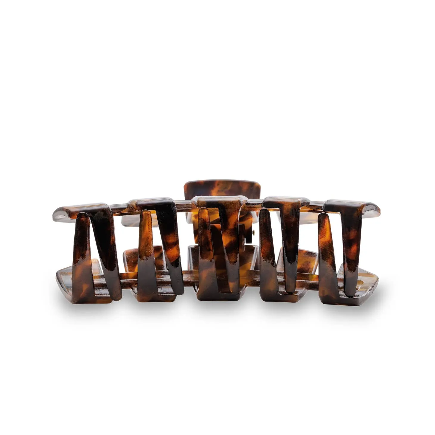 TELETIES | Large Hair Clip {Tortoise}