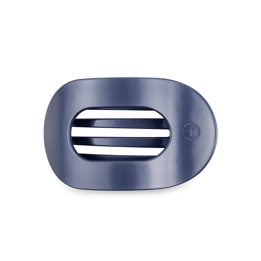 TELETIES | Medium Flat Round Hair Clip {Hampton Bay}