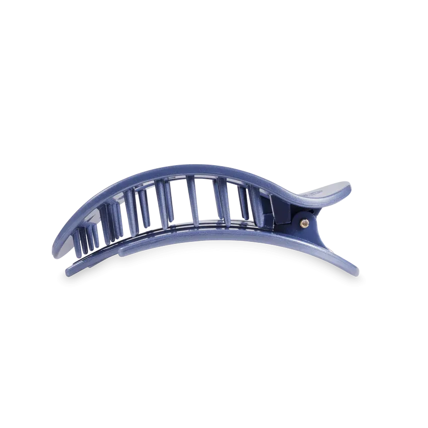 TELETIES | Medium Flat Round Hair Clip {Hampton Bay}
