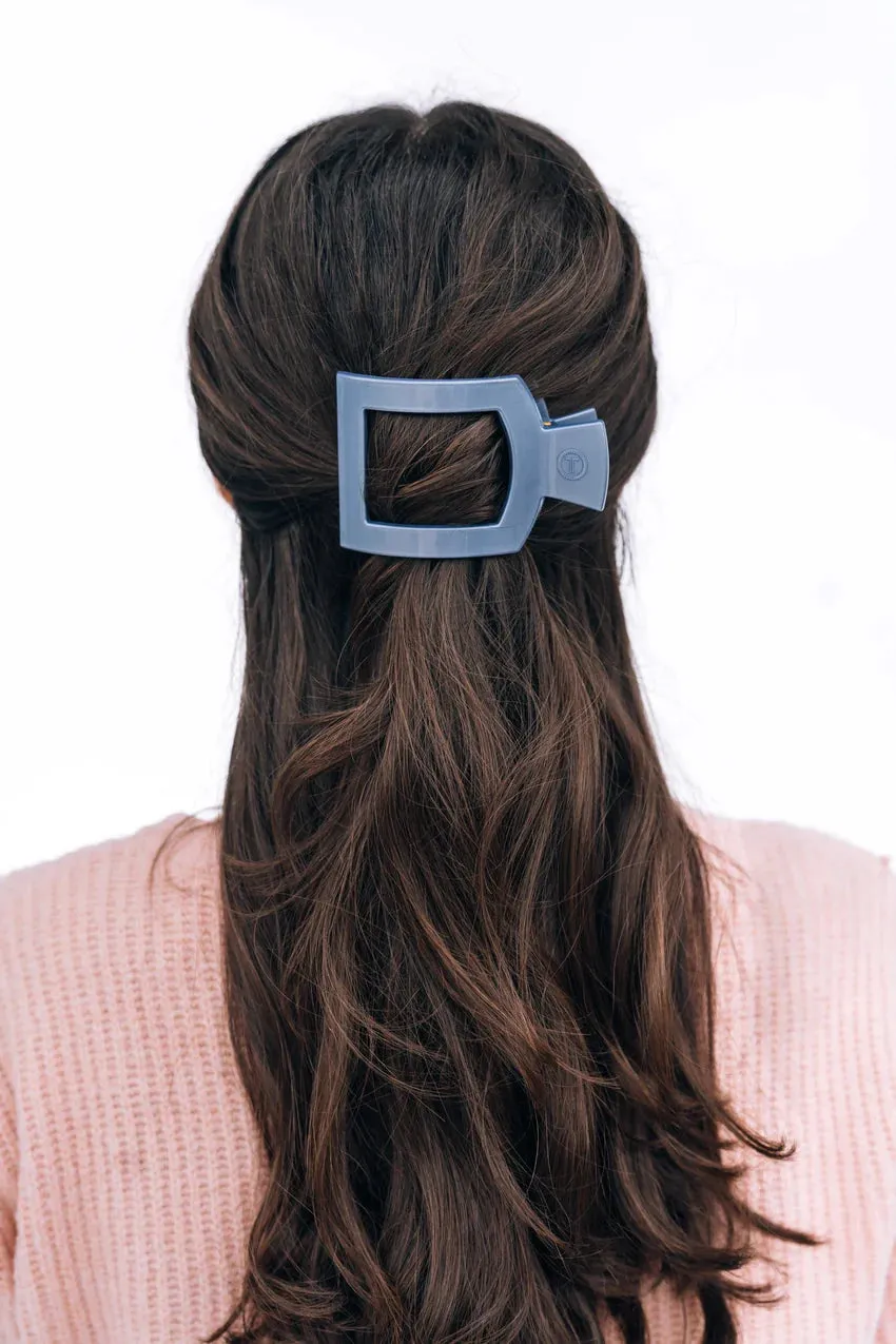 Teleties | Medium Flat Square Clip {Hampton Bay}