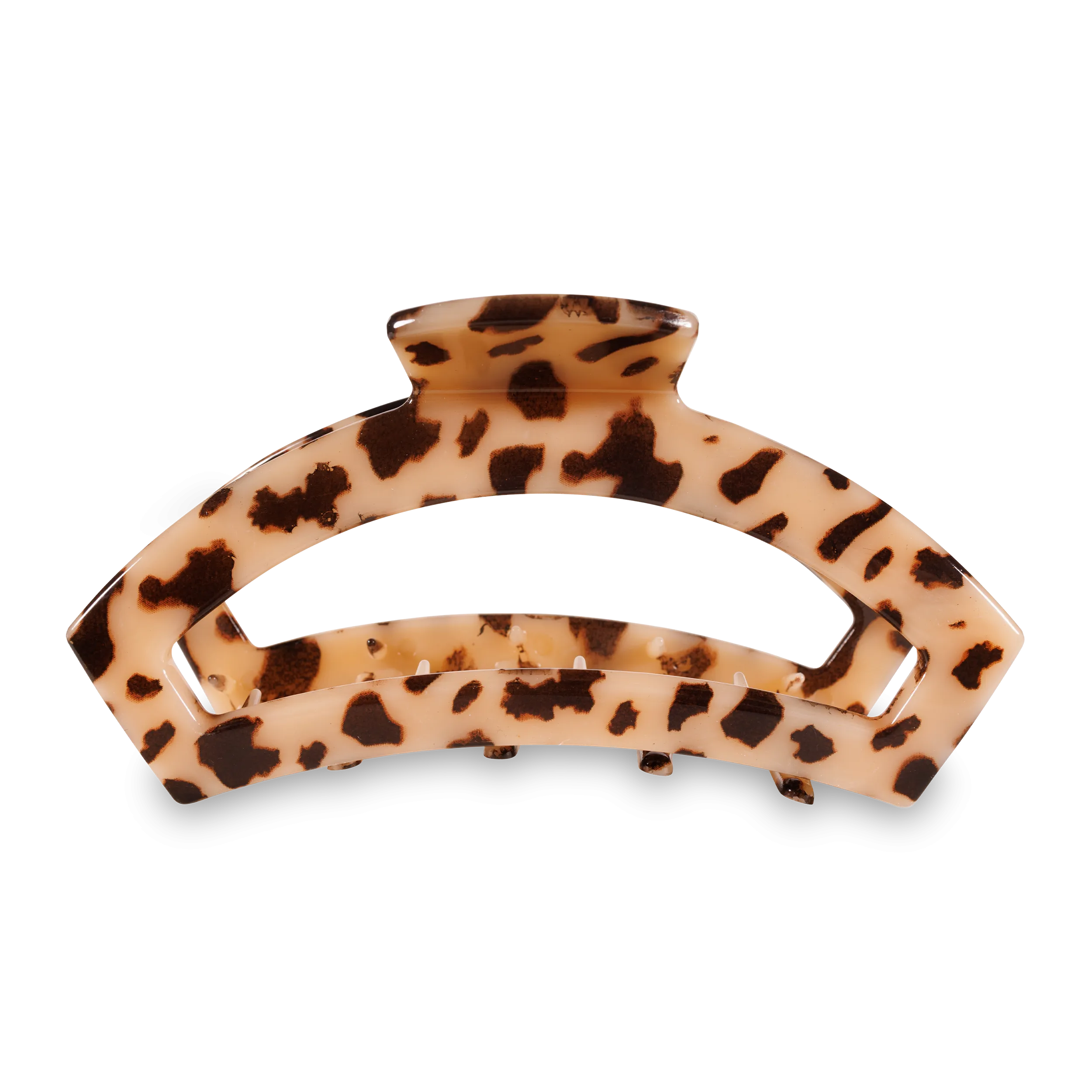 TELETIES - Open Blonde Tortoise Large Hair Clip