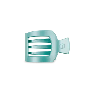 Teleties | Small Flat Square Clip {Totally Turquoise}