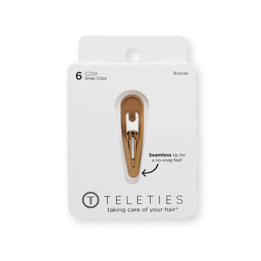 Teleties Snap Clip Set - Bronze (Ships in 1-2 Weeks)