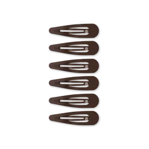 Teleties Snap Clip Set - Brown (Ships in 1-2 Weeks)