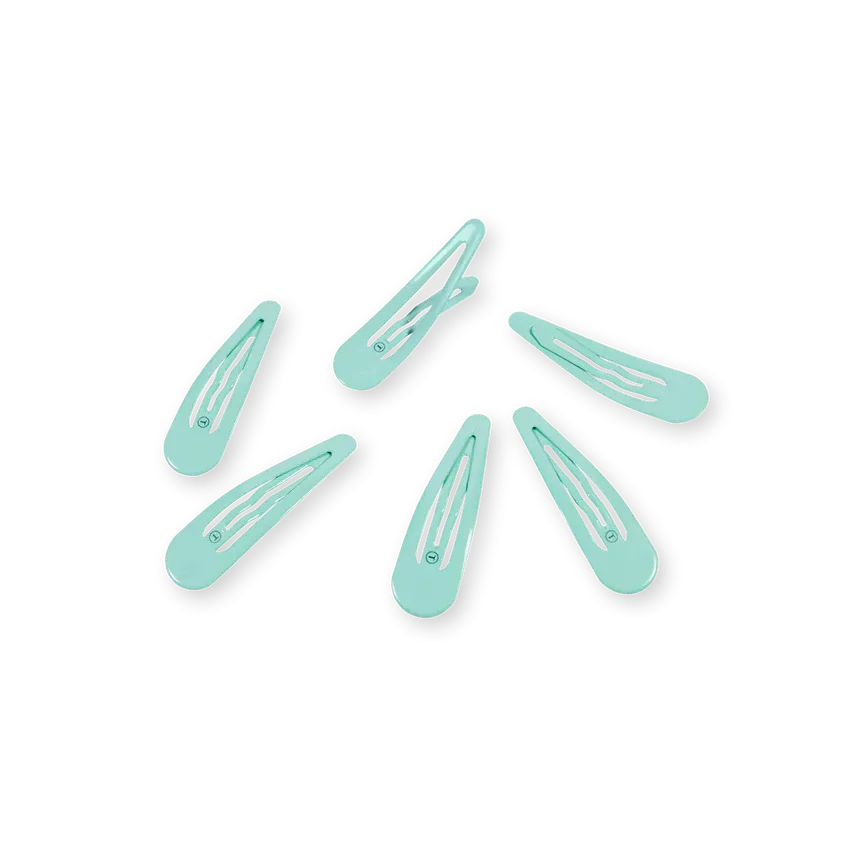 Teleties Snap Clip Set - Totally Turquoise (Ships in 1-2 Weeks)