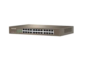 Tenda Tef 1024 D Switch De 24 Puertos Ethertnet 10/100 Mbps, Administrable