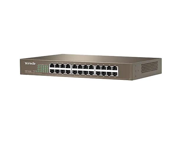 Tenda Tef 1024 D Switch De 24 Puertos Ethertnet 10/100 Mbps, Administrable