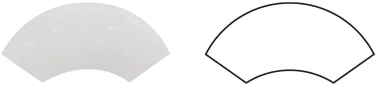 Thassos White Marble 1 X 12 Quarter-Round Trim Molding
