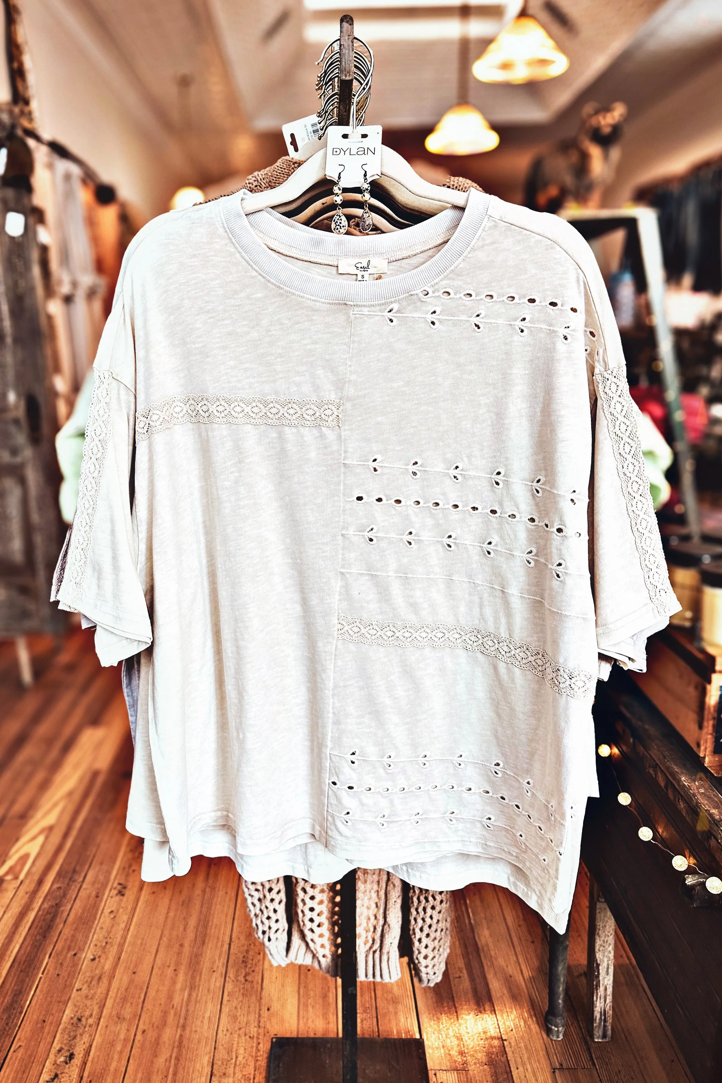 The Meadowlark Eyelet Top