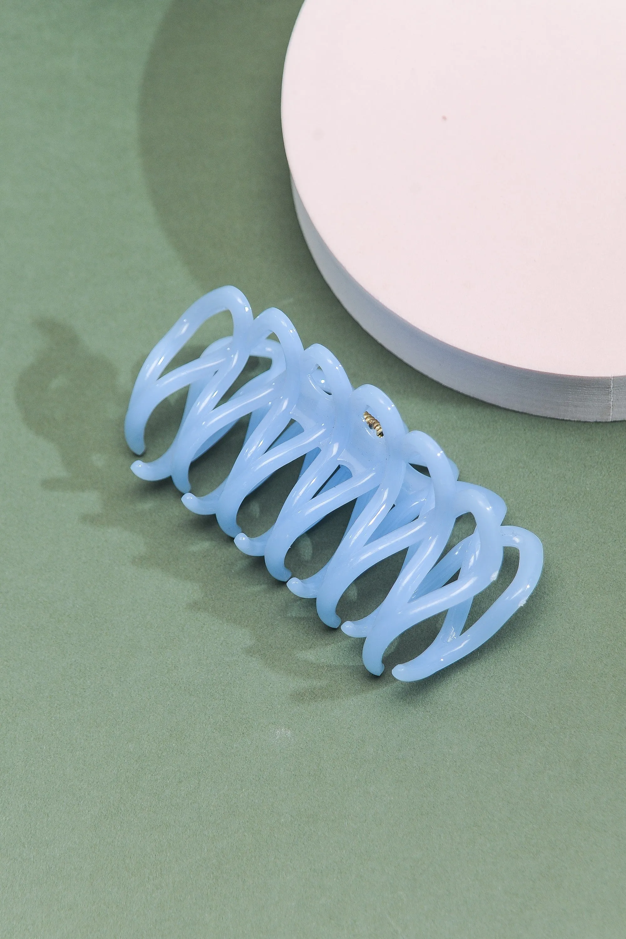 The Myra Glossy French Hair Claw Clip