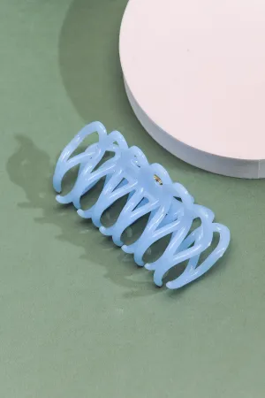 The Myra Glossy French Hair Claw Clip