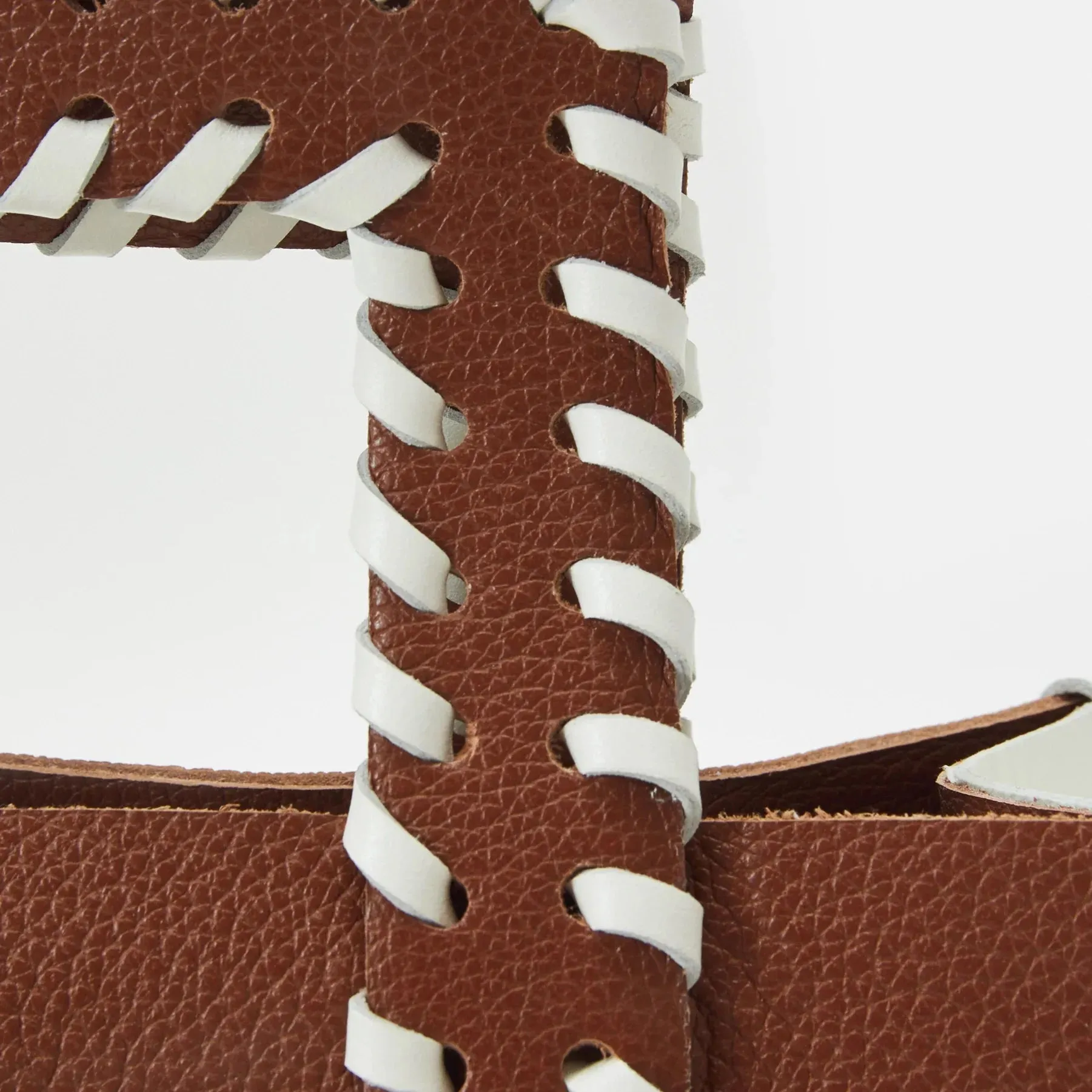 The Nwadi mini tote - brown