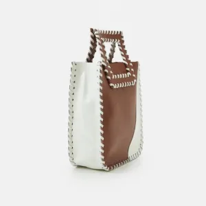 The Nwadi mini tote - brown
