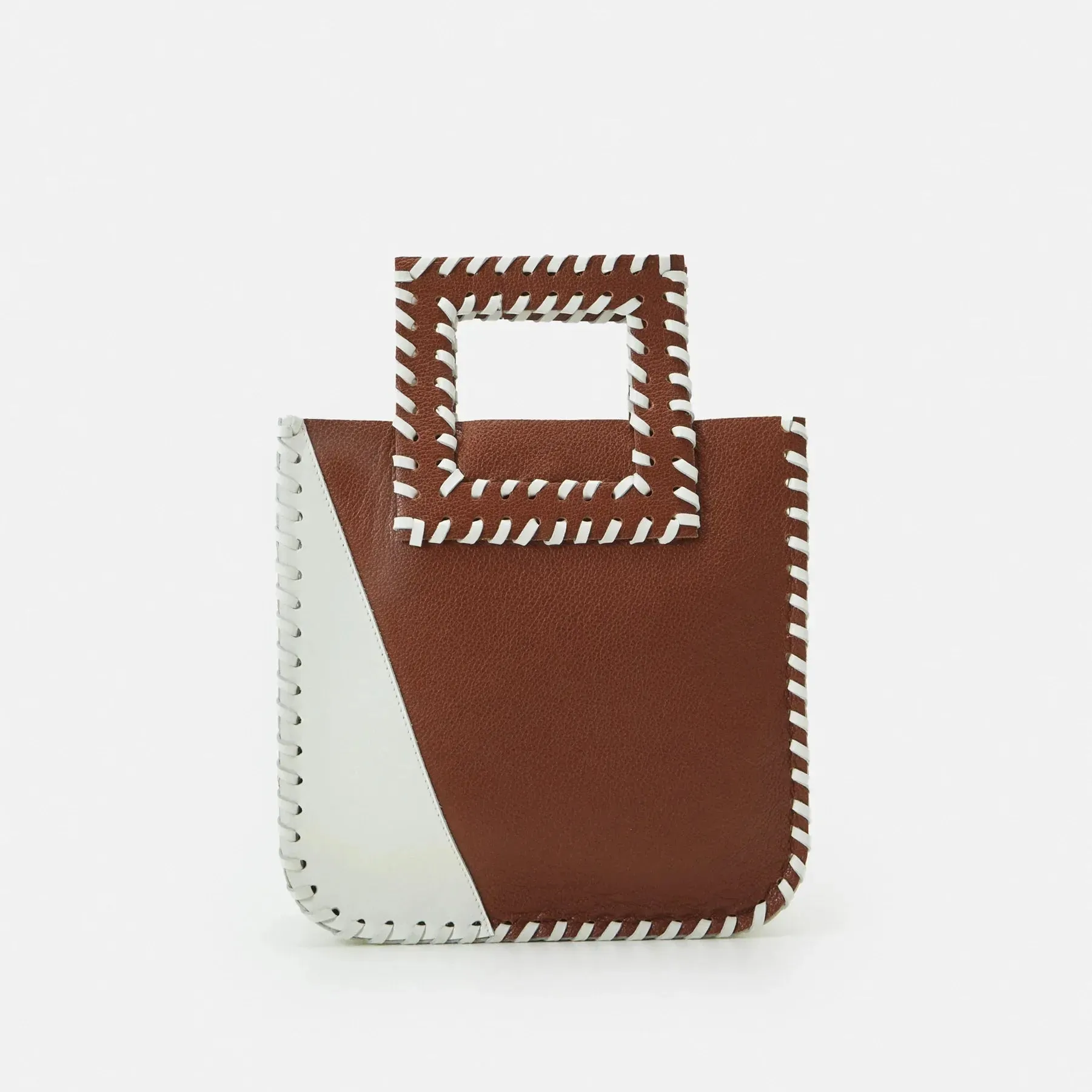The Nwadi mini tote - brown