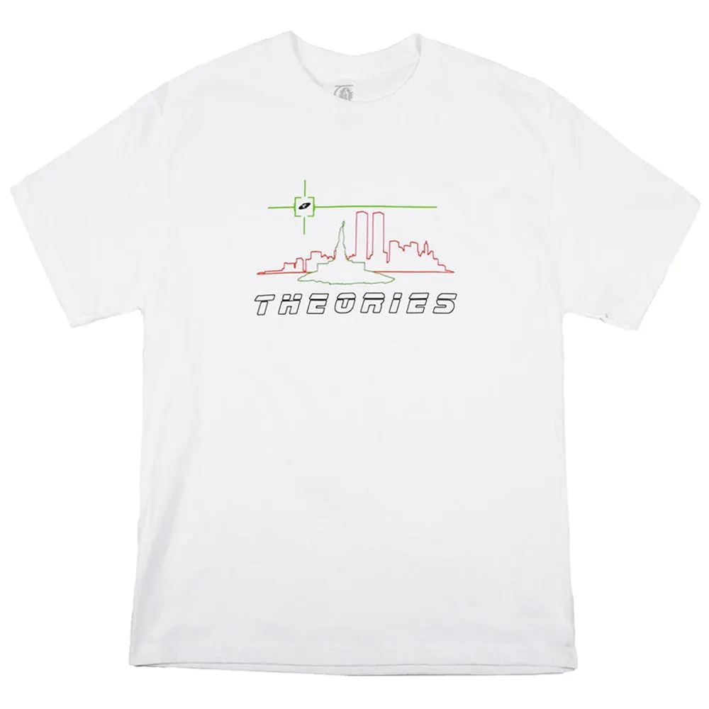 Theories Crosshairs Tee White