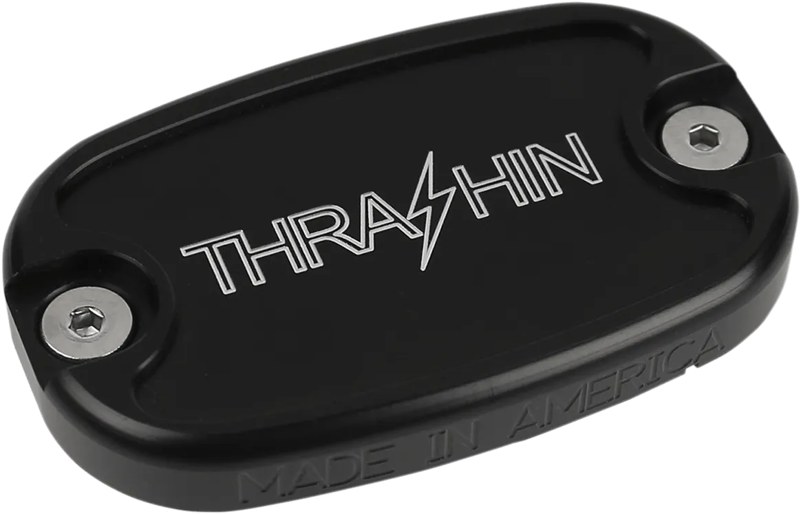 Thrashin Supply Company TSC-3105-2 Rear Brake Master Cylinder Cover - Polished
