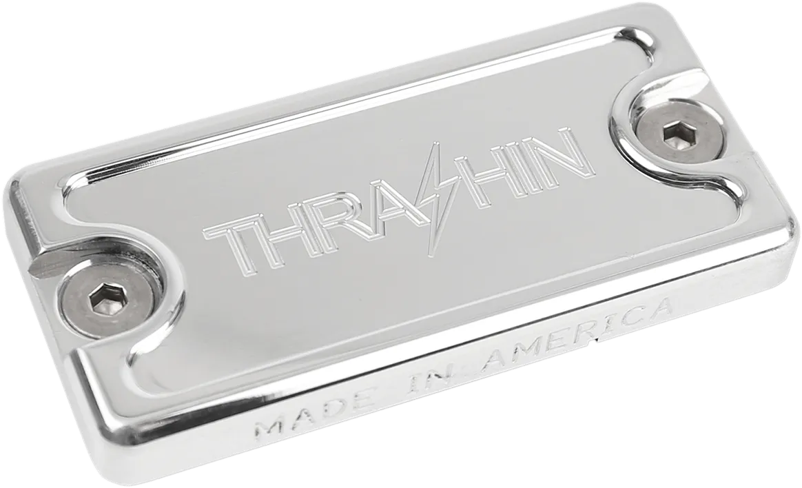 Thrashin Supply Company TSC-3105-2 Rear Brake Master Cylinder Cover - Polished