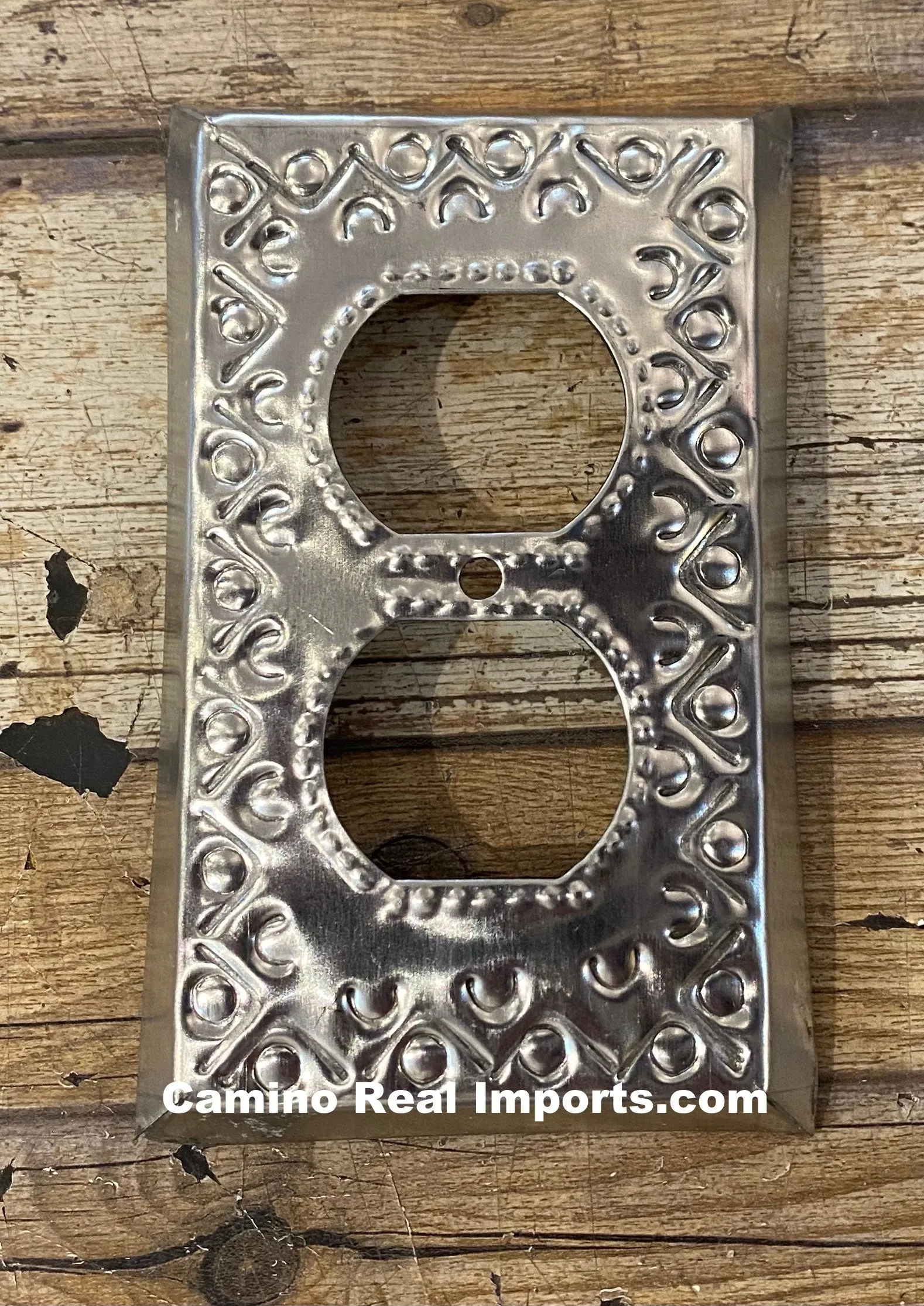 Tin Switch Duplex Outlet Switch Plate Covers Silver