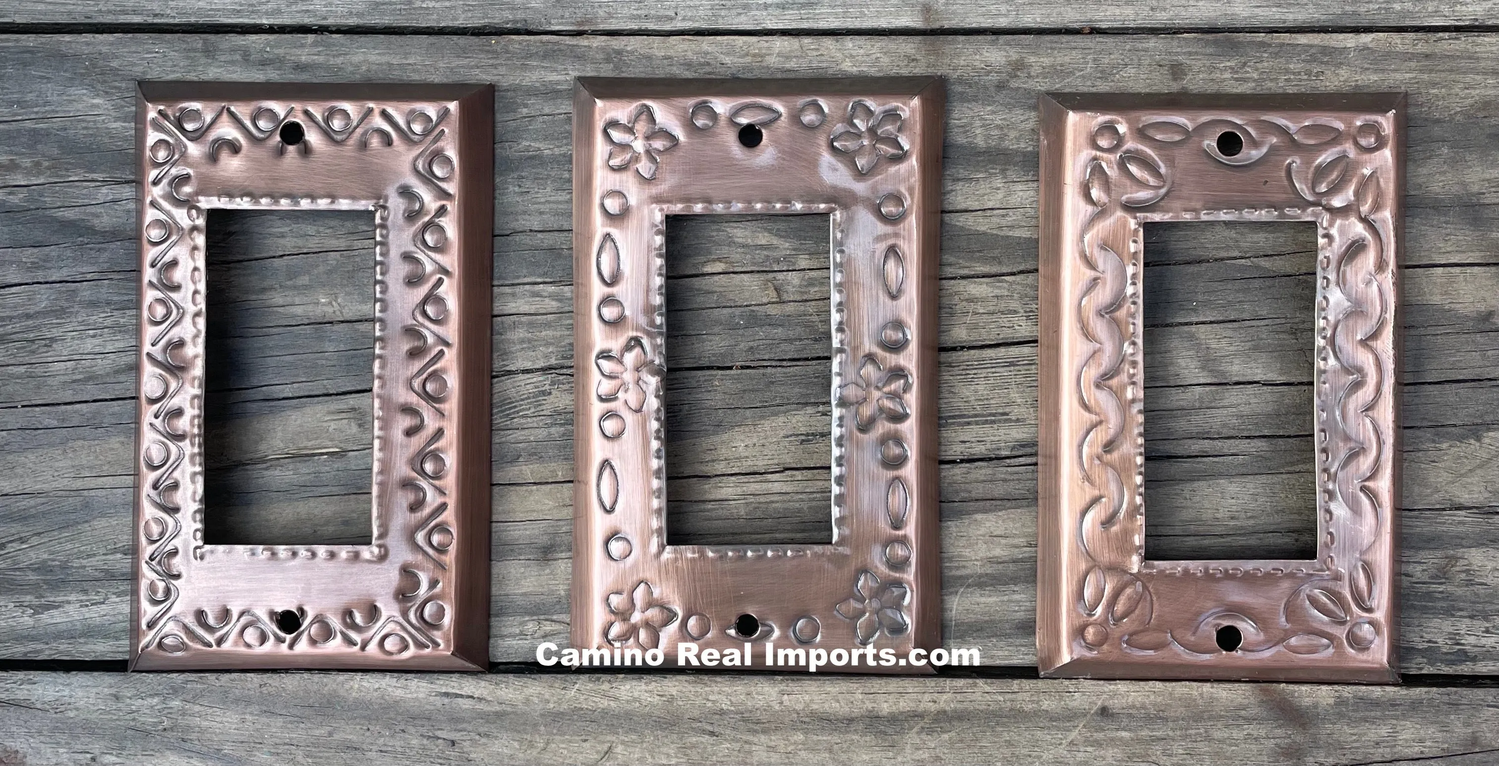Tin Switch Duplex Rocker Switch Plate Plate Covers Copper