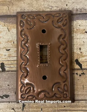 Tin Switch Duplex Toggle Switch Plate Plate Covers Copper