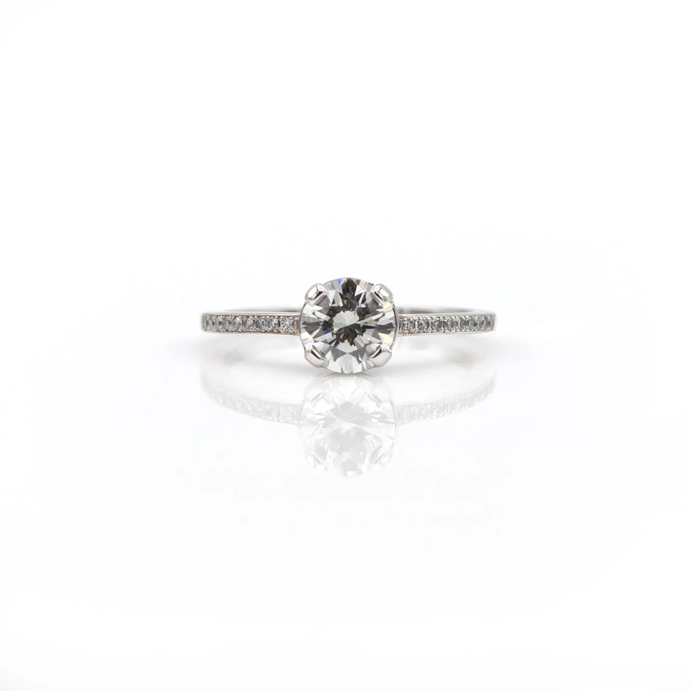 Tom Mathis Designs 1.01CT Diamond Engagement Ring
