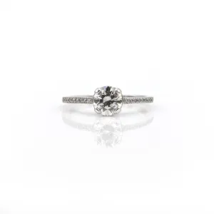 Tom Mathis Designs 1.01CT Diamond Engagement Ring
