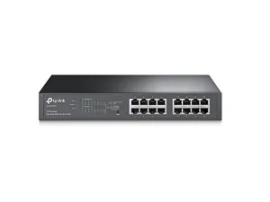 Tp Link Sg1016 Pe Switch Easy Smart 16 Puertos Gigabit 8 Puertos Poe