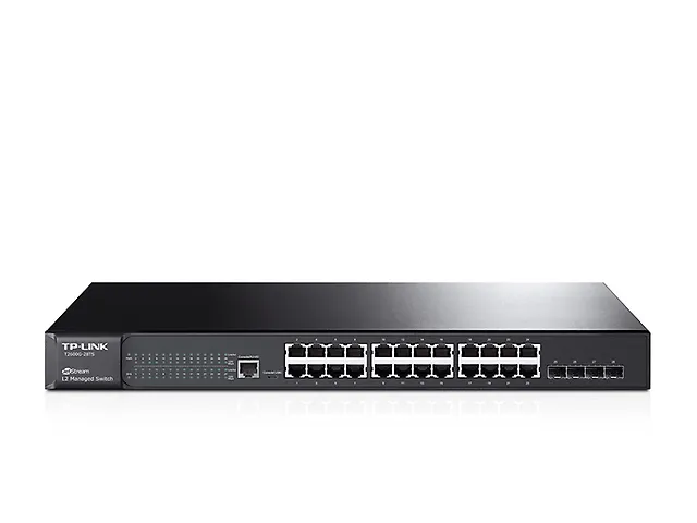 Tp Link T2600 G 28 Ts Switch Administrable L2 De 24 Ptos Gb, 4 Ptos Sfp, Jet Stream