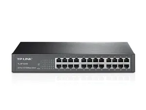 Tp Link Tl Sf1024 D Switch 10/100 Mbps, 4.8 Gbit/S, 24 Puertos, Fast Ethernet Rj45