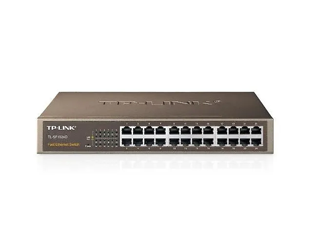 Tp Link Tl Sf1024 D, Switch Soporte Para Rack 24 Puertos Rj45