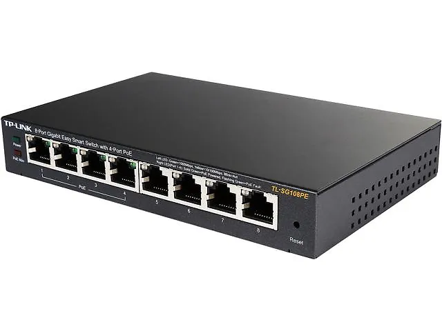 Tp Link Tl Sg108 Pe Switch 4 Ptos Giga 4 Ptos Poe