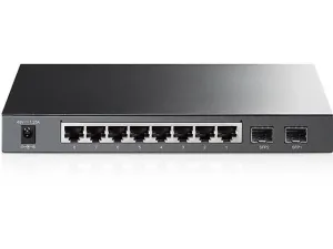 Tp Link Tl Sg2210 P Switch Smart 8 Ptos Po E Giga, Qo S, 2 Ptos Sfp, L2