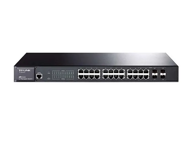 Tp Link Tl Sg3424 P Switch Administrable Po E L2/ 24 Ptos Giga Bit /4 Ran Sfp
