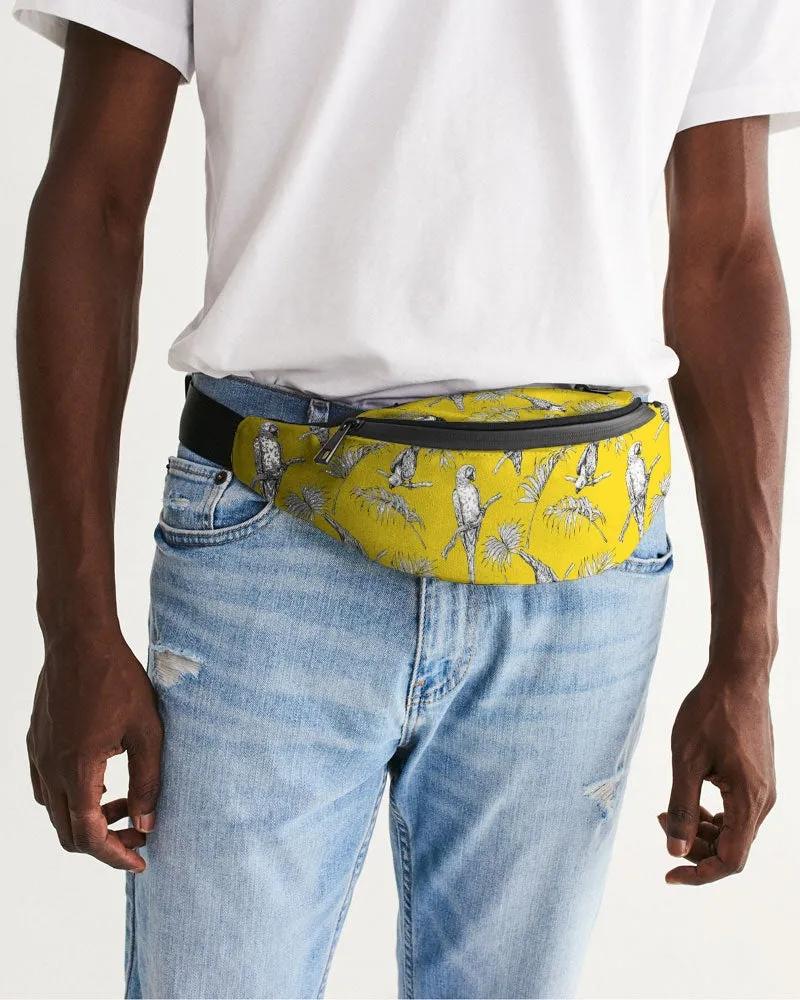Tropical Birds Crossbody Sling Bag