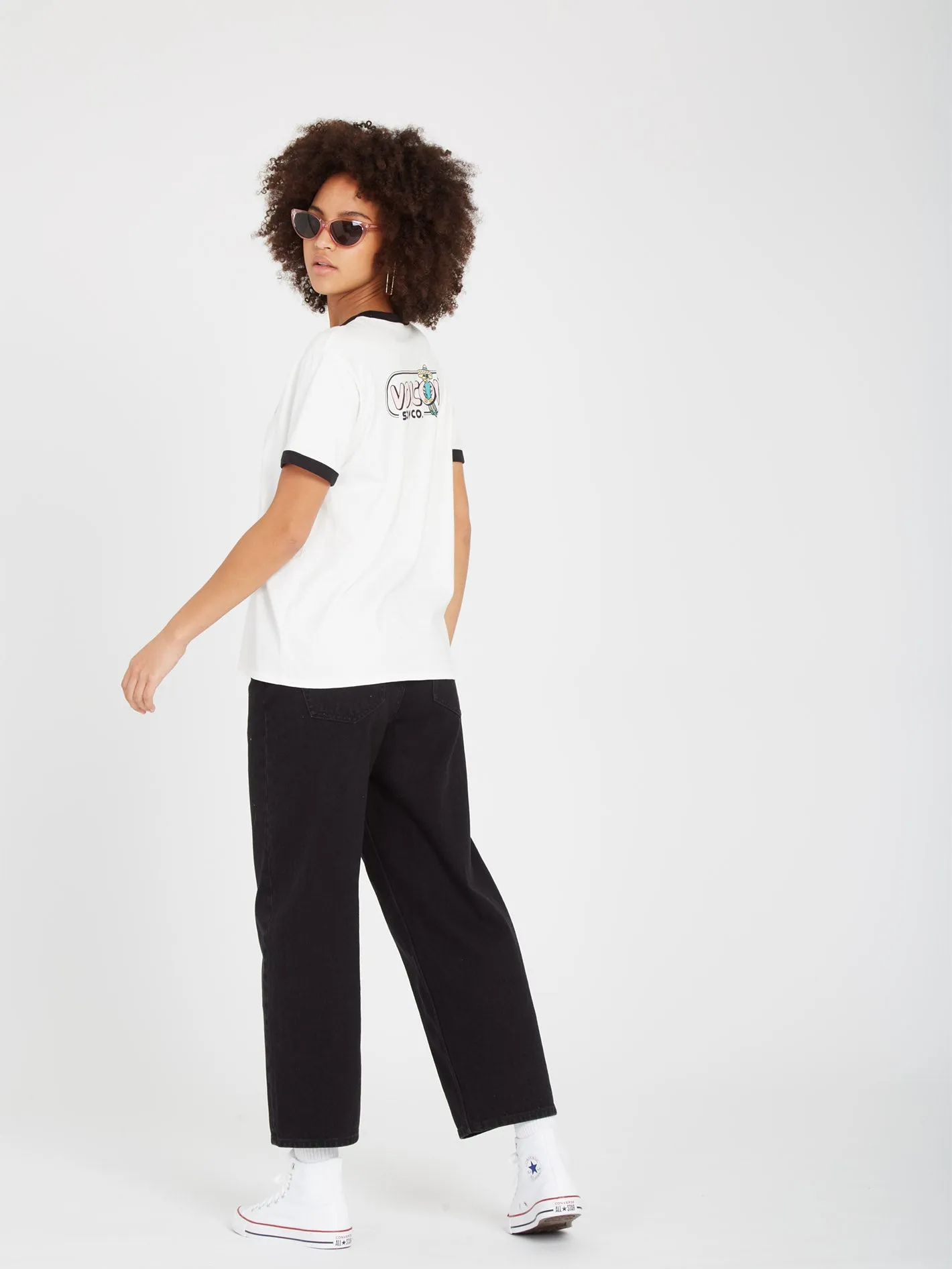 Truly Ringer T-shirt - STAR WHITE