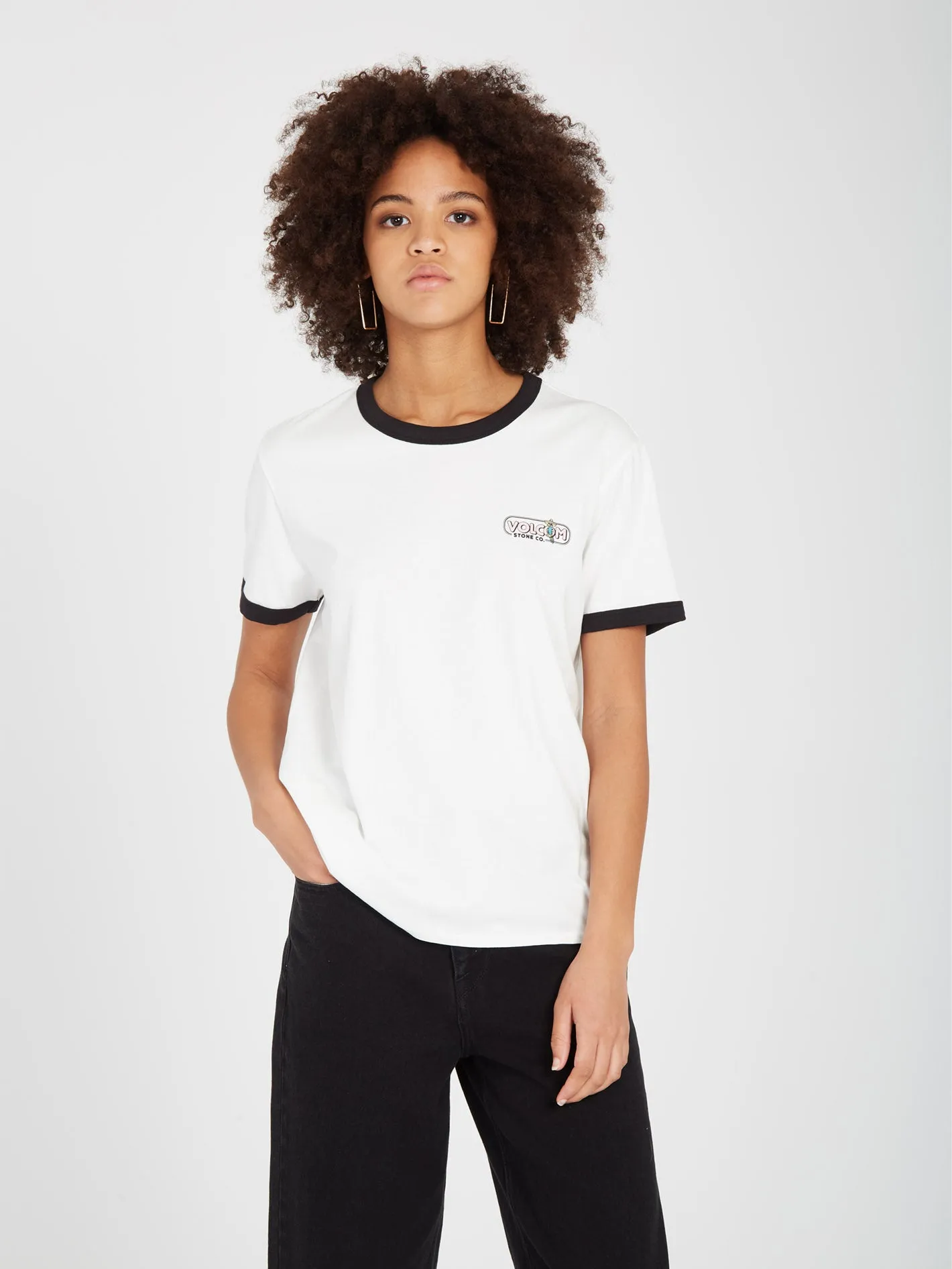 Truly Ringer T-shirt - STAR WHITE