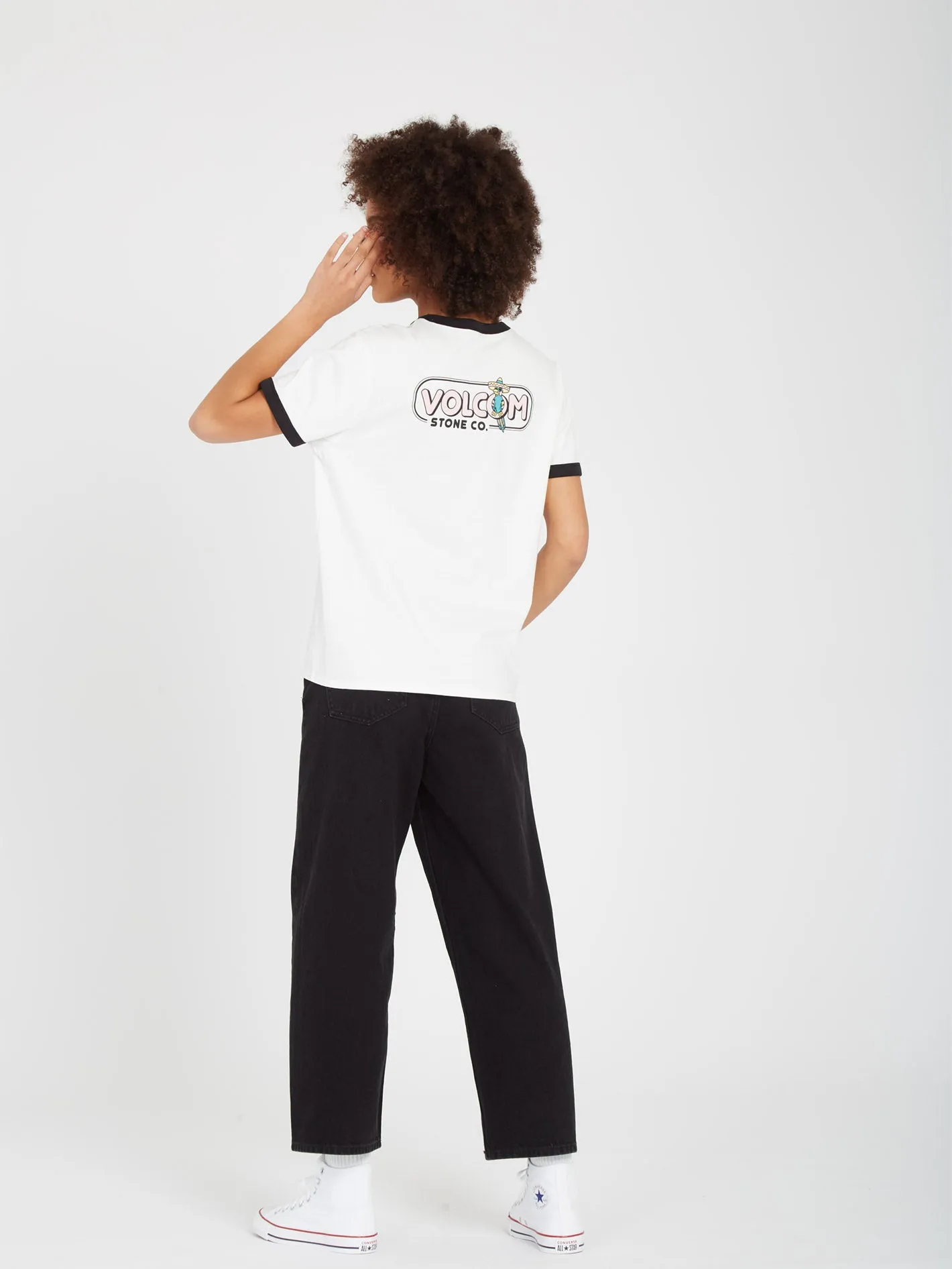 Truly Ringer T-shirt - STAR WHITE