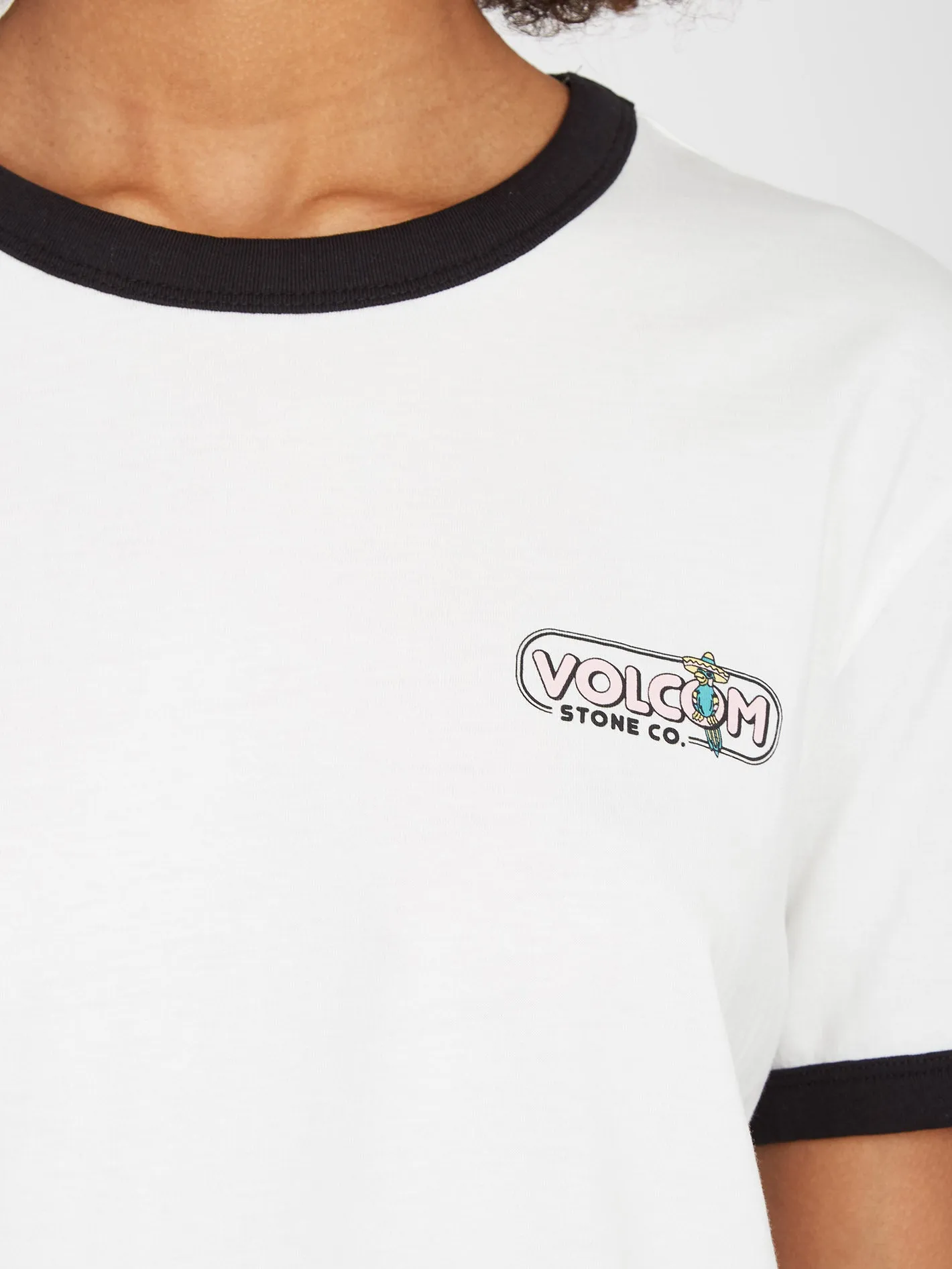 Truly Ringer T-shirt - STAR WHITE