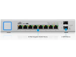 Ubiquiti Networks Us 8 150 W Switch Uni Fi Adm 8 Puer Gigabit Po E