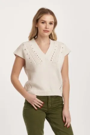 Una V-Neck Sweater