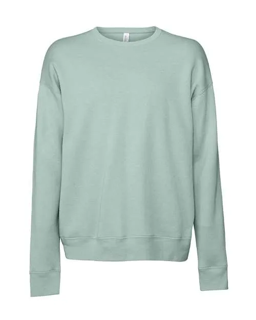 Unisex Sponge Fleece Drop Shoulder Crewneck Sweatshirt