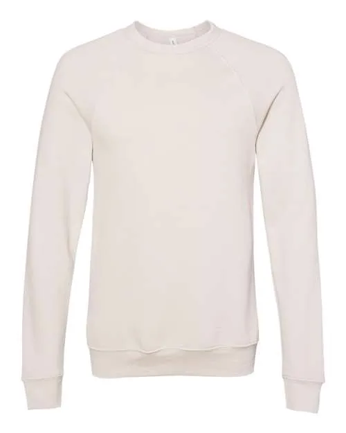 Unisex Sponge Fleece Raglan Crewneck Sweatshirt