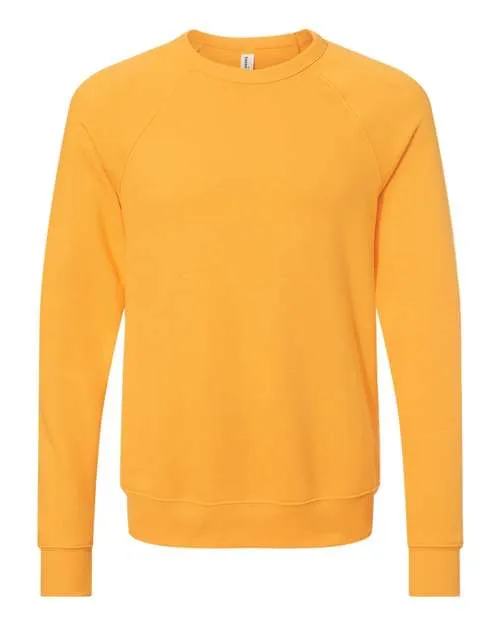 Unisex Sponge Fleece Raglan Crewneck Sweatshirt