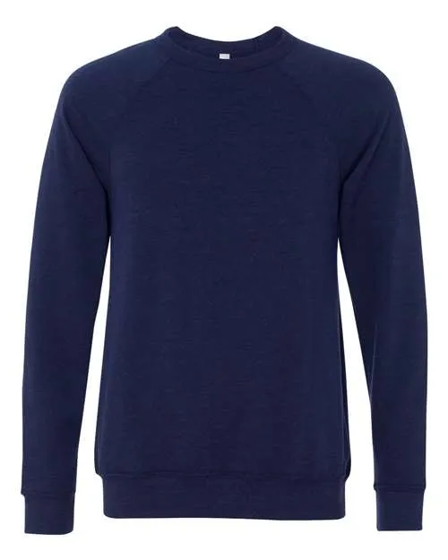 Unisex Sponge Fleece Raglan Crewneck Sweatshirt