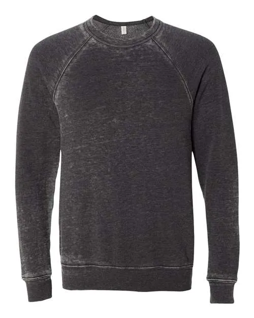 Unisex Sponge Fleece Raglan Crewneck Sweatshirt