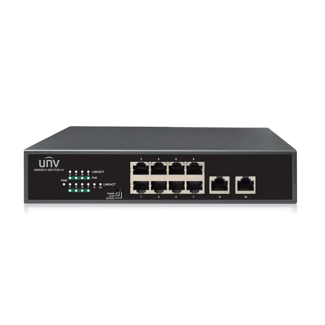 Uniview Giga 8 Port POE Switch