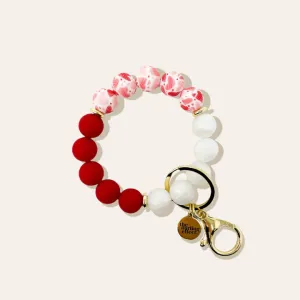Valentine Hands-Free Keychain Wristlet - Heart Eyes For You