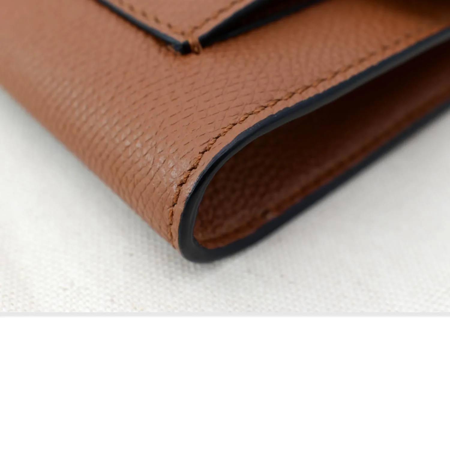 VALENTINO  Garavani Vsling Mini Leather Shoulder Bag Brown